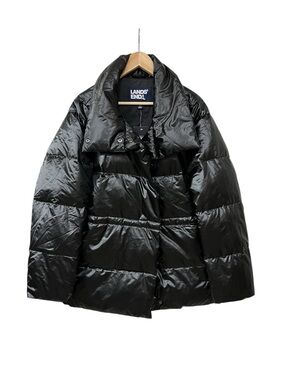 NWT Lands End Glossy 600 Down Puffer Wrap Jacket XL 18